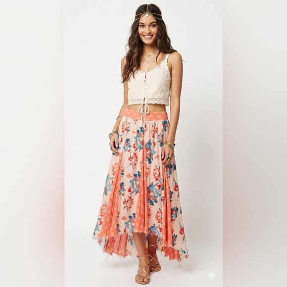 Free People Dresses & Skirts - Free People Show You Off High-Low Maxi Skirt